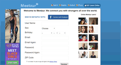 Desktop Screenshot of meetzur.com