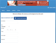 Tablet Screenshot of meetzur.com